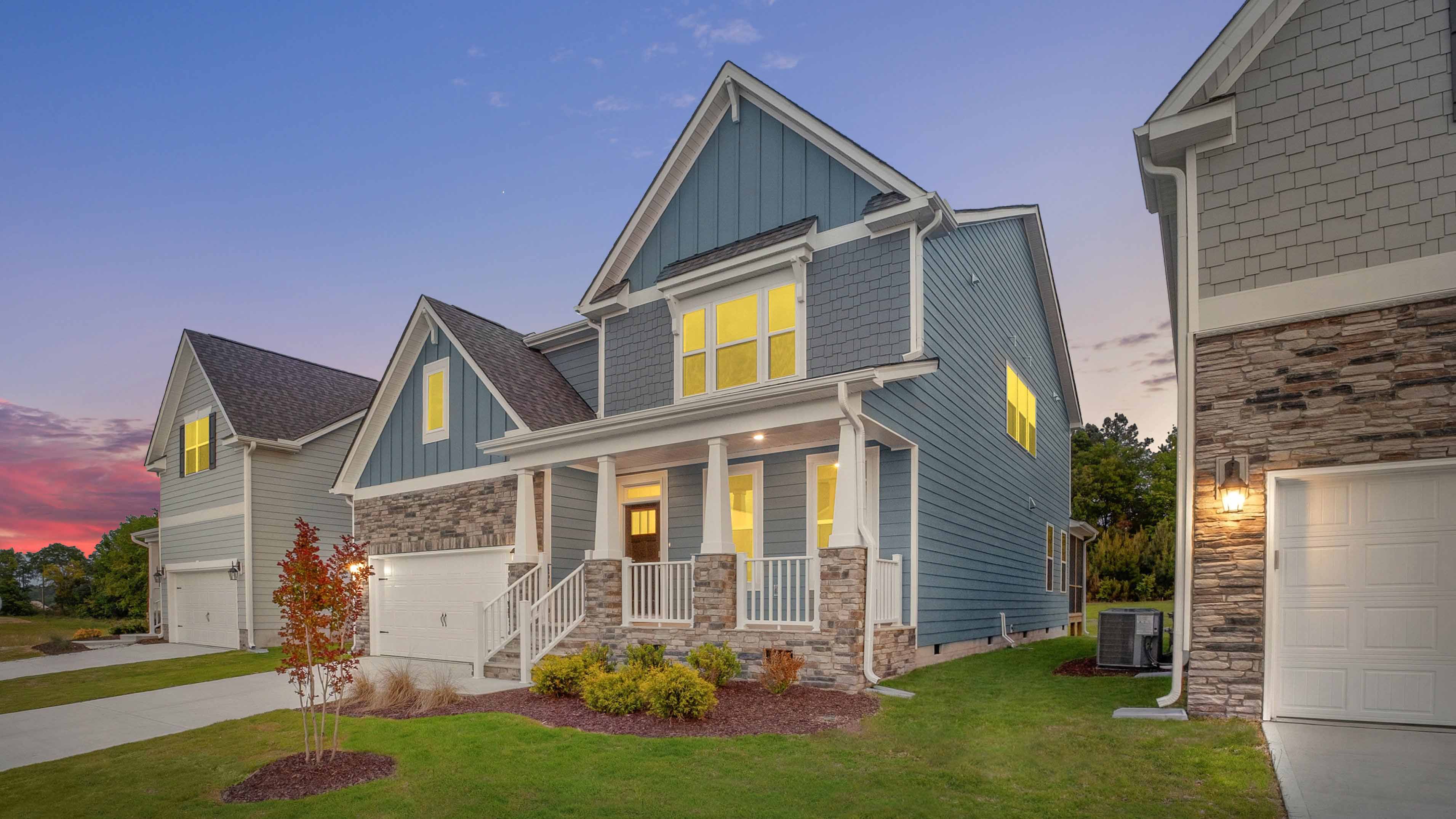 hampshire twilight exterior