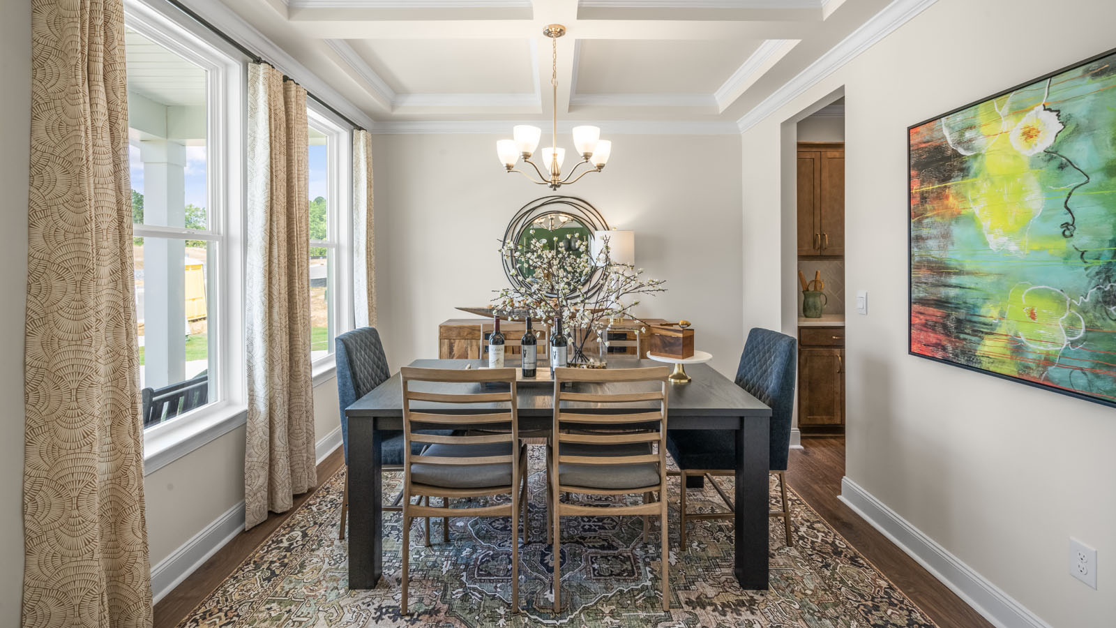Norman Dining Room with table