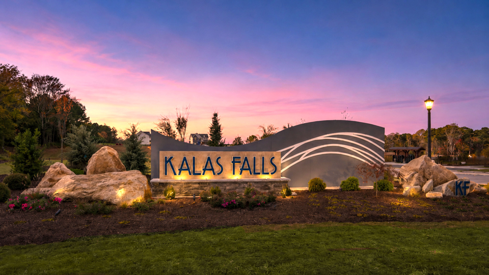 kalas falls twilight monument photo