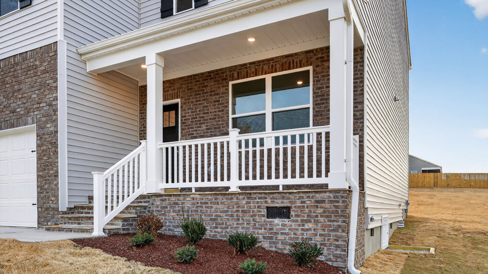 Exterior front door entry