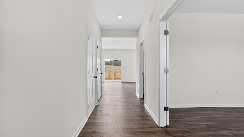 Interior front door entry