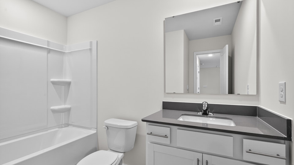 additional bathroom with single vanity sink