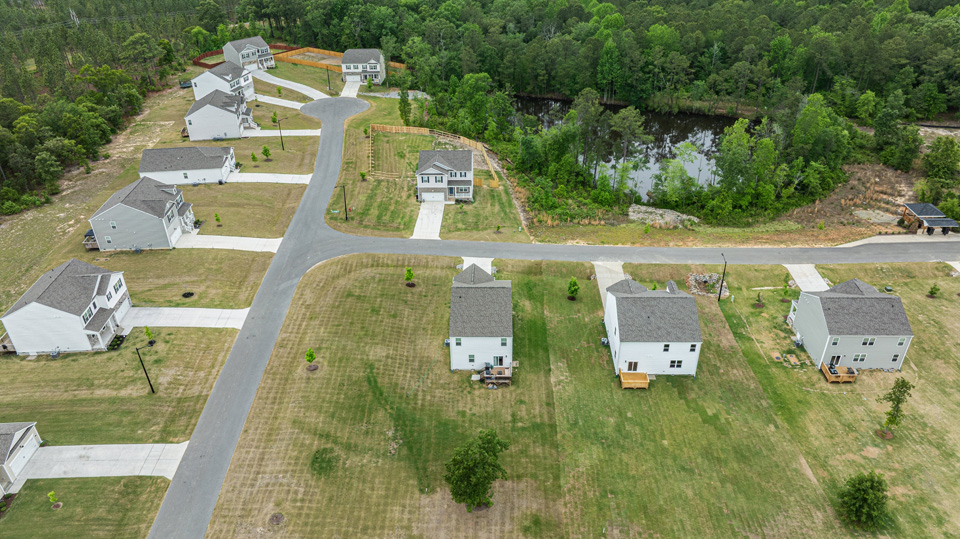 Community drone photo