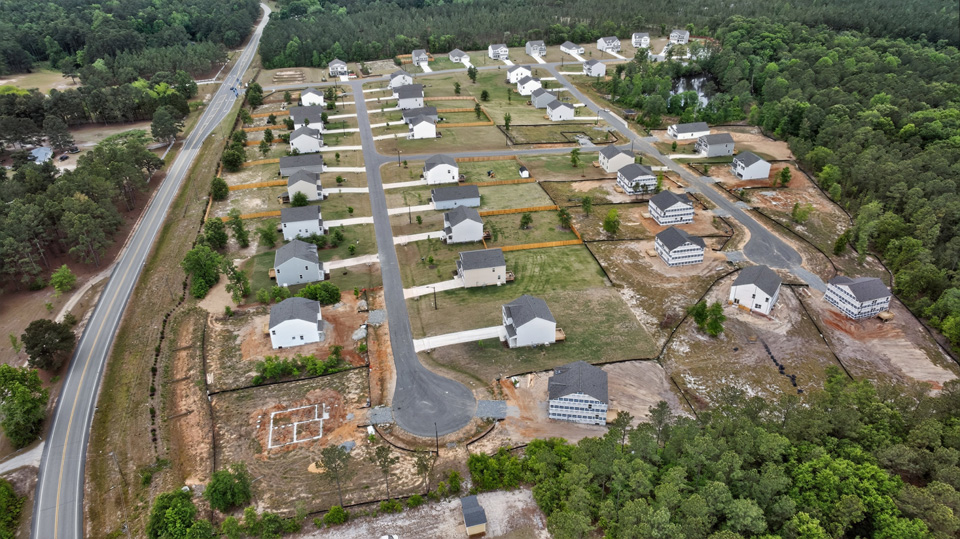 Community drone photo