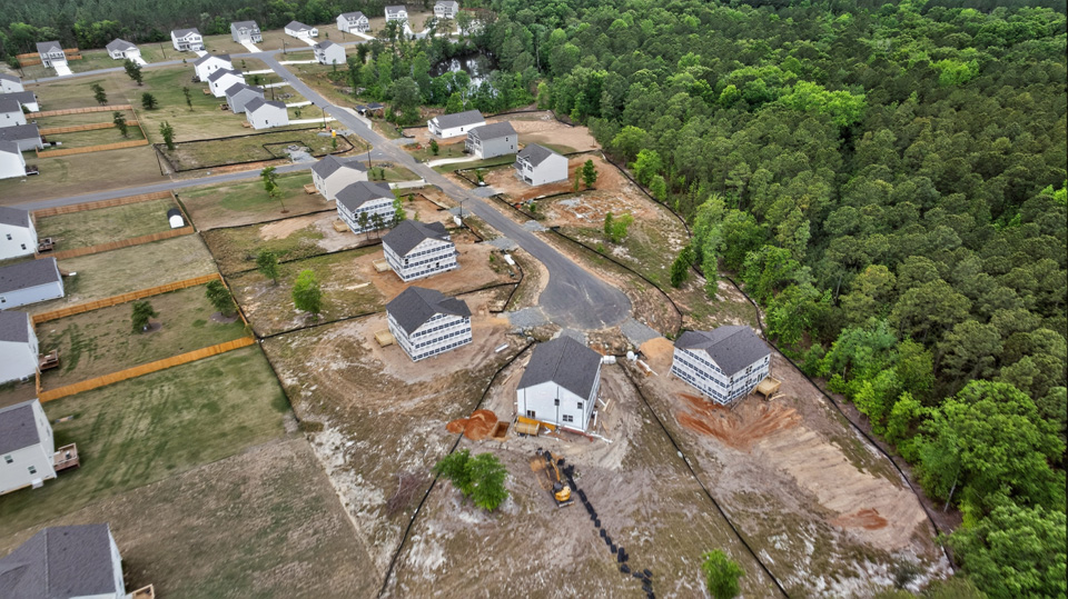 Community drone photo