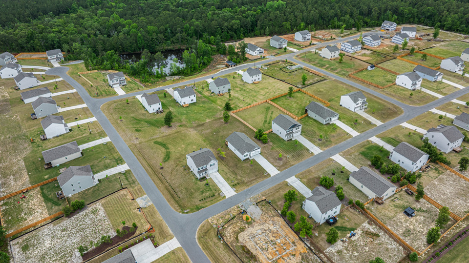 Community drone photo