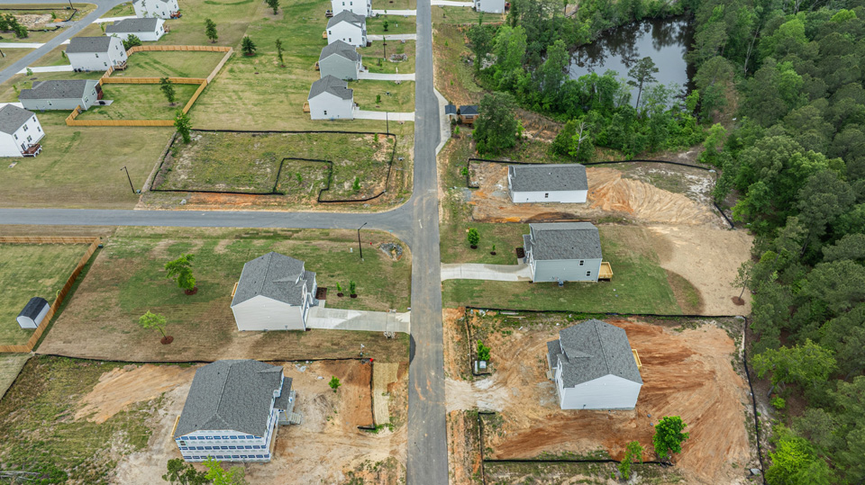 Community drone photo