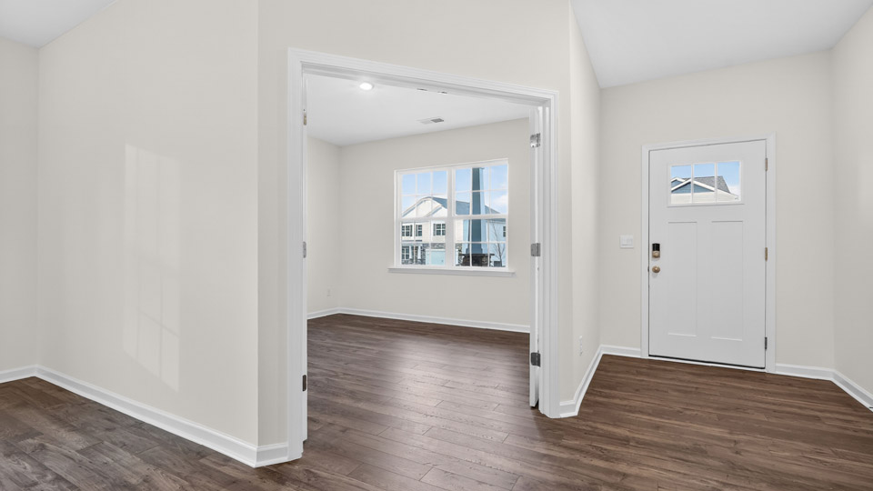 Interior front door entry