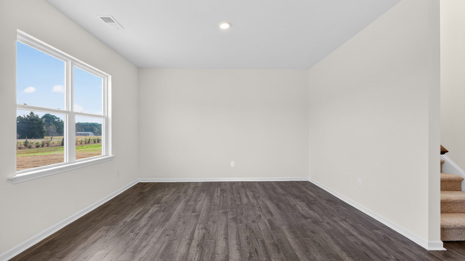 Open-concept living room