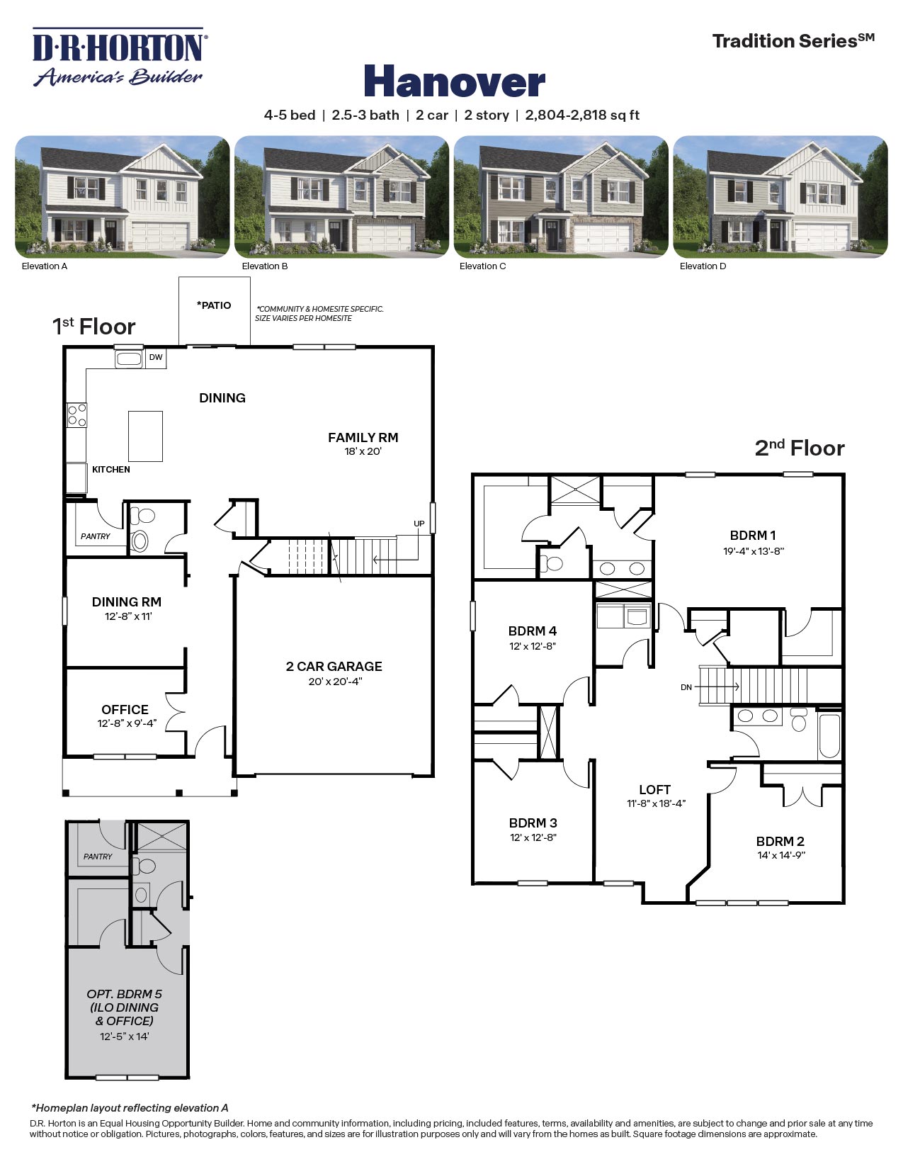 hanover no fp floor plan