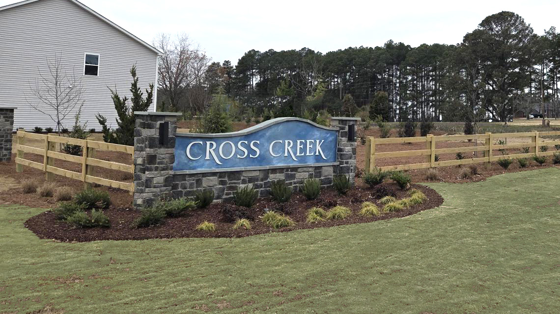 cross creek monument