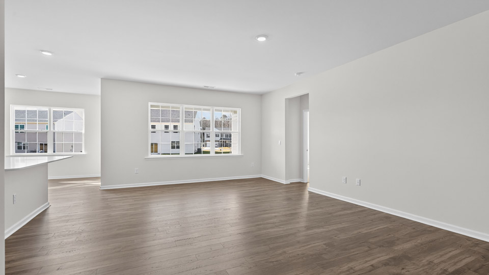 Open-concept living room