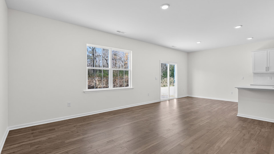Open-concept living room