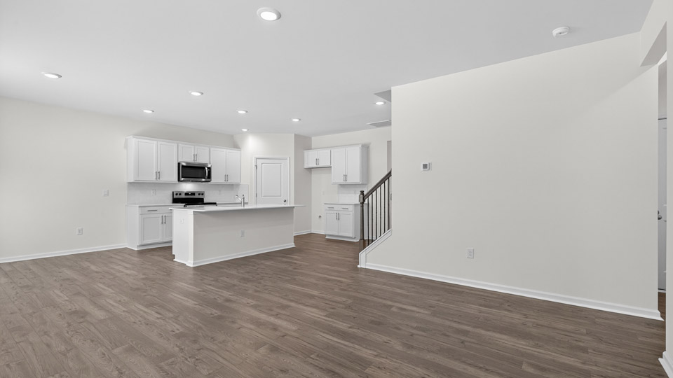 Open-concept living room