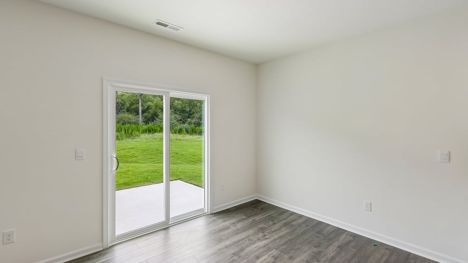 breakfast area with sliding glass doors