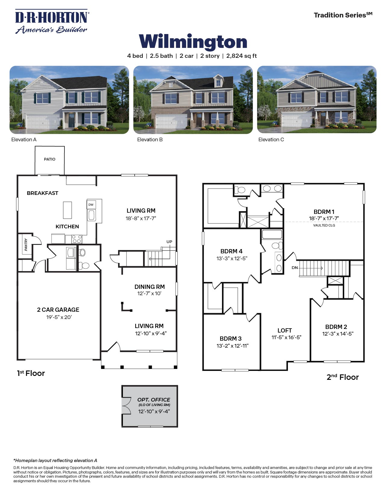 wilmington floor plan
