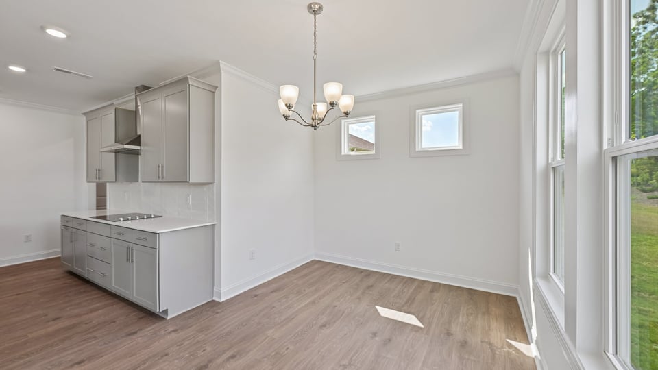 breakfast area off of kitchen