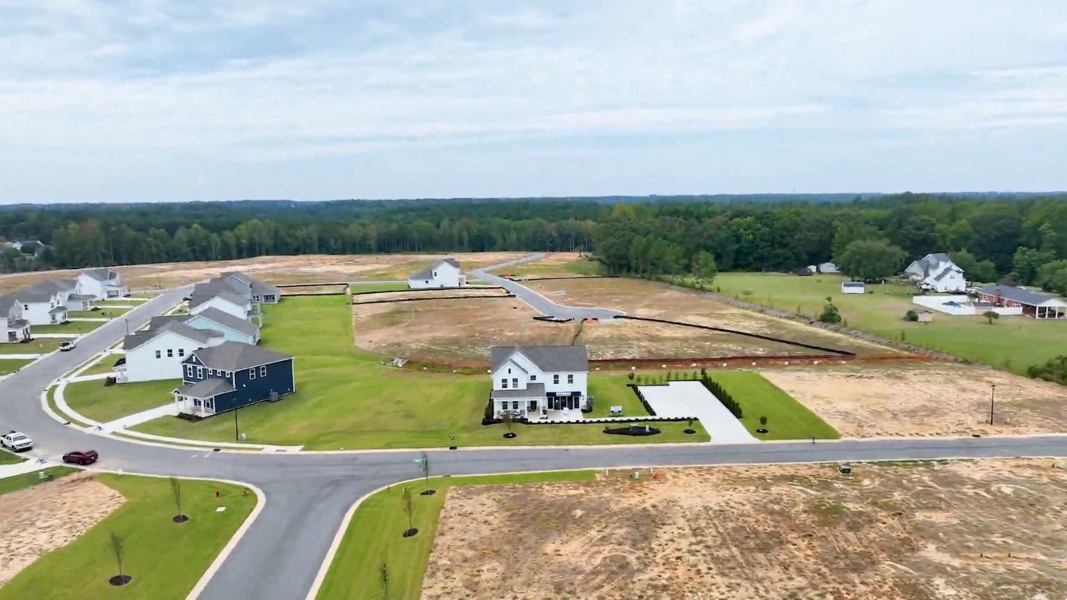 Eagle Creek Aerial Shot