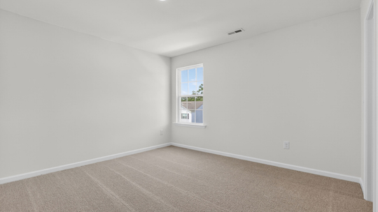 additional bedroom with window, carpeting, closet