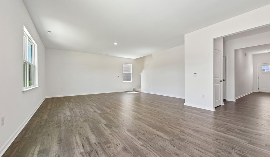 DINING AREA AND FAMILY ROOM