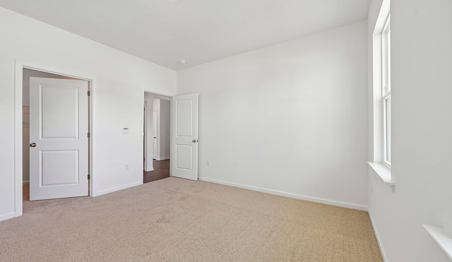 bedroom with carpet flooring