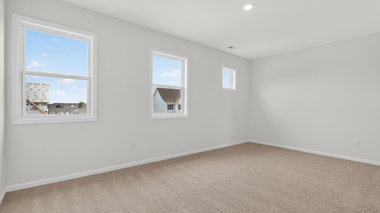 bedroom with carpet flooring