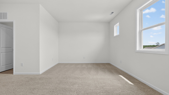 bedroom with carpet flooring