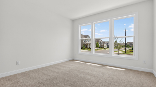 bedroom with carpet flooring