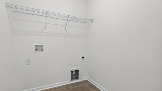 laundry room with washer and dryer hookups