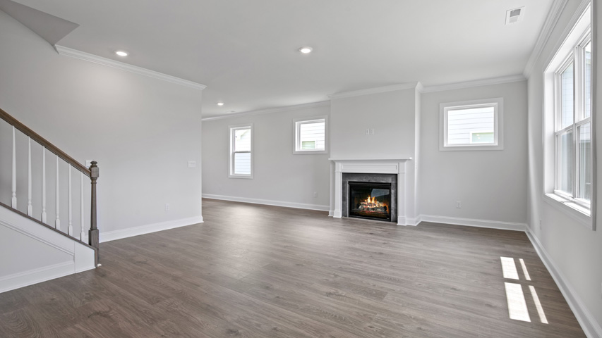 Lucas living area with revwood flooring