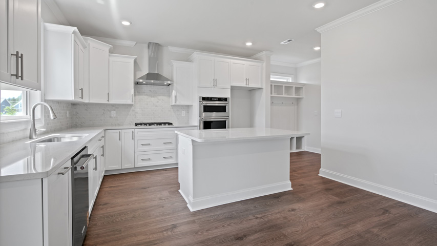 Lucas kitchen with stainless steel appliances