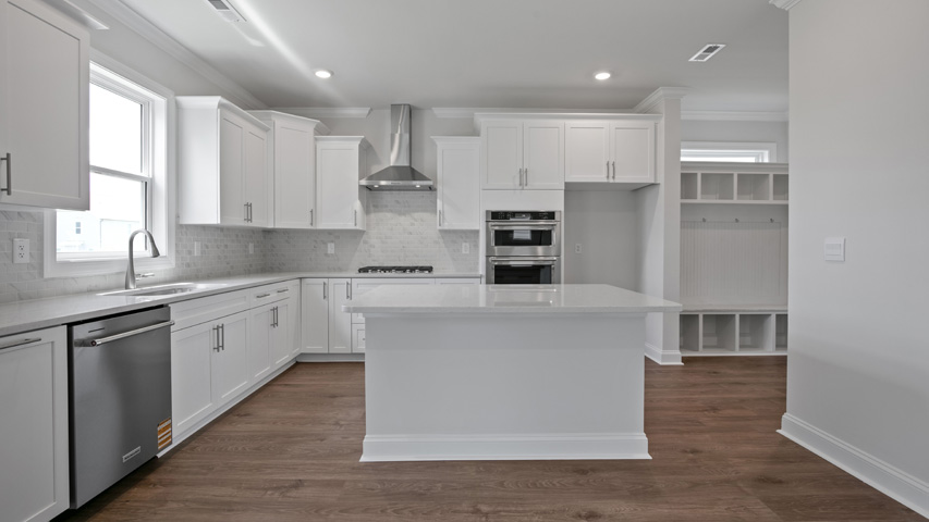 Lucas kitchen with stainless steel appliances