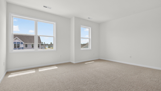 bedroom with carpet flooring