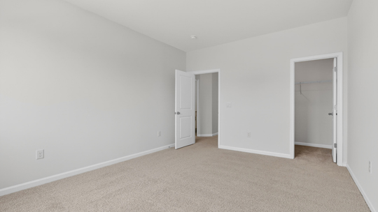 bedroom with carpet flooring