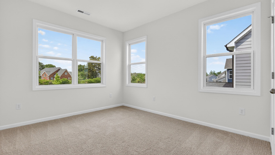 bedroom with carpet flooring