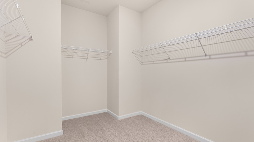 Bennett Model Walk-in Closet