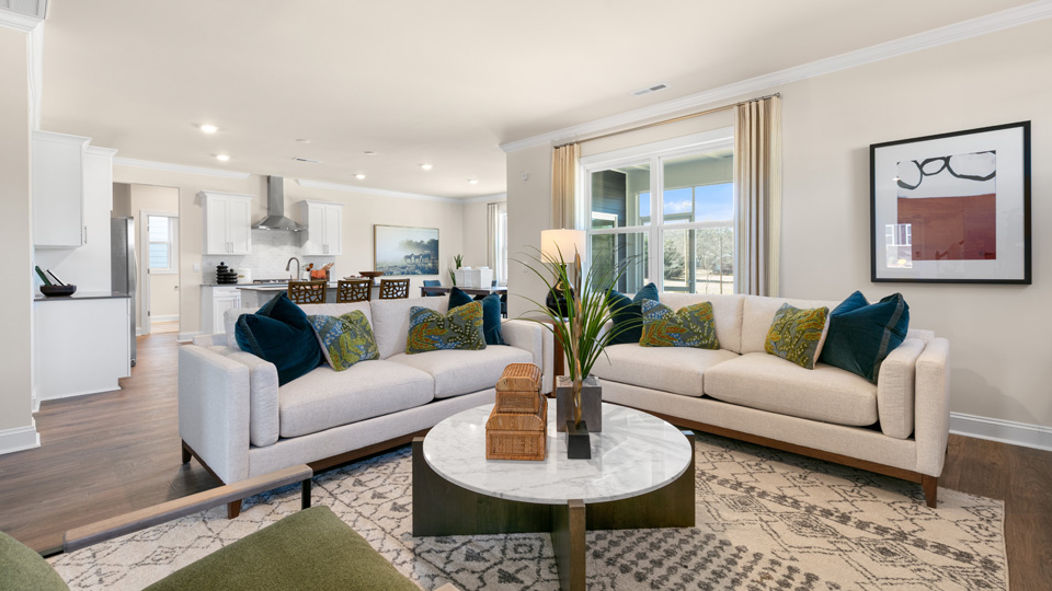 Bennett Model Living Room