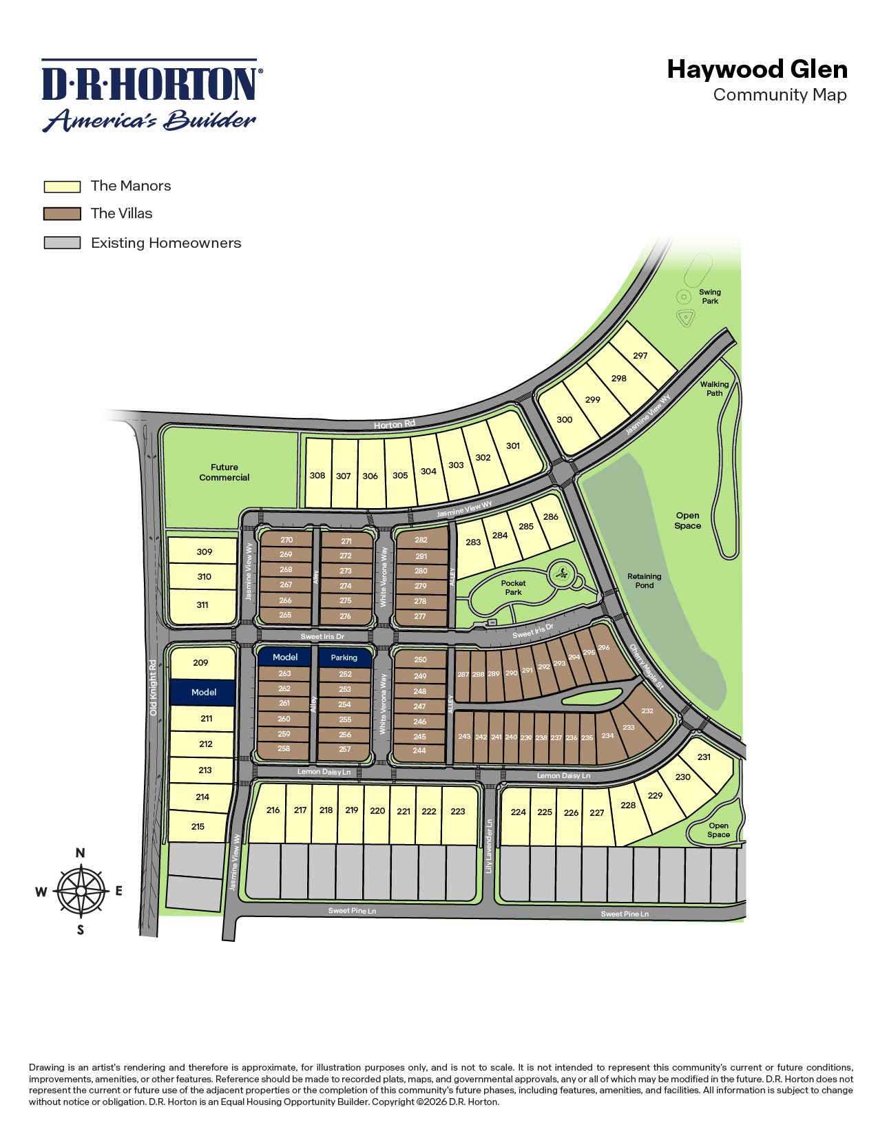 Static Lot Map