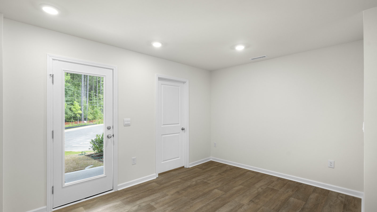 Living area with ample open space
