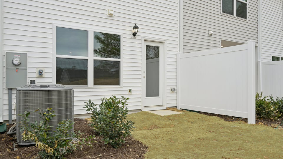 back of sydney with privacy fence