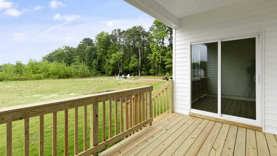 exterior covered deck