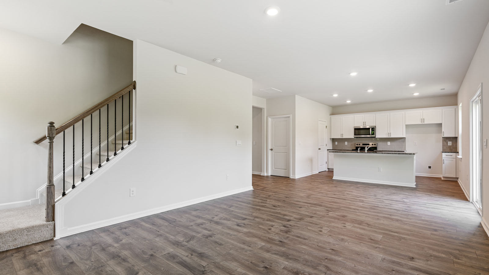 Open-concept living room