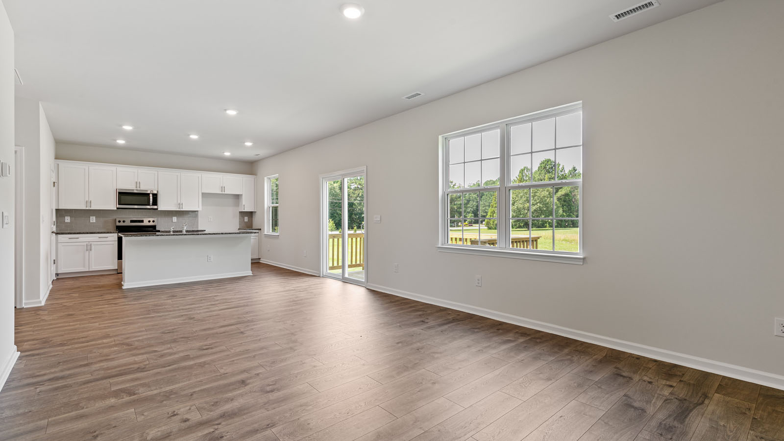 Open-concept living room