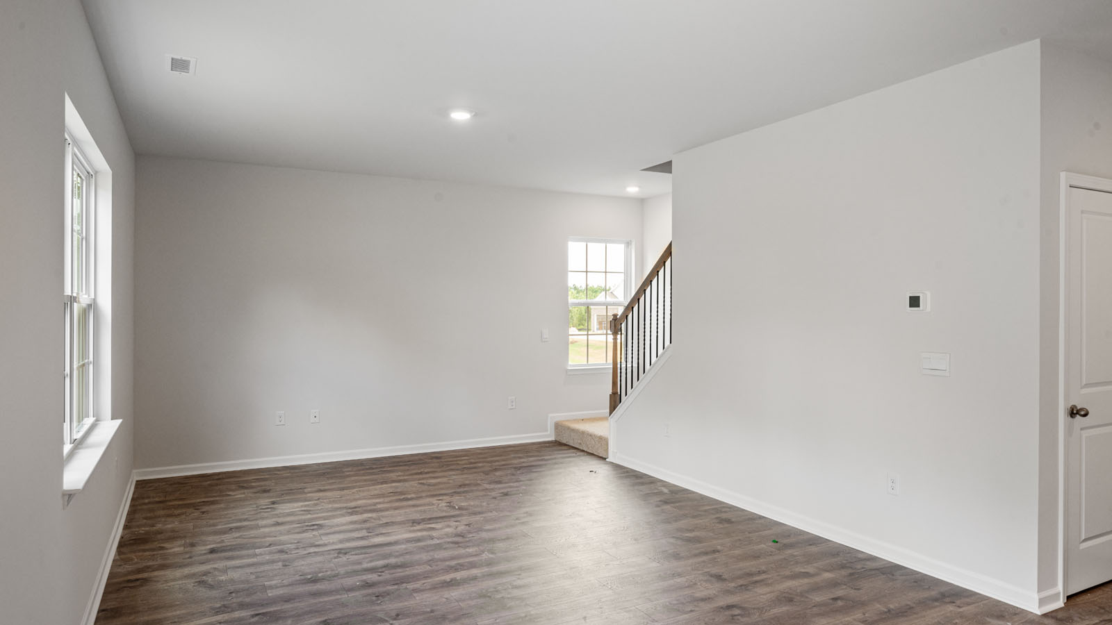 Open-concept living area