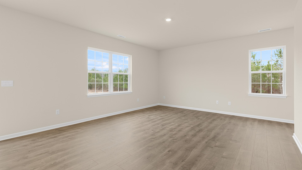 Open-concept living room