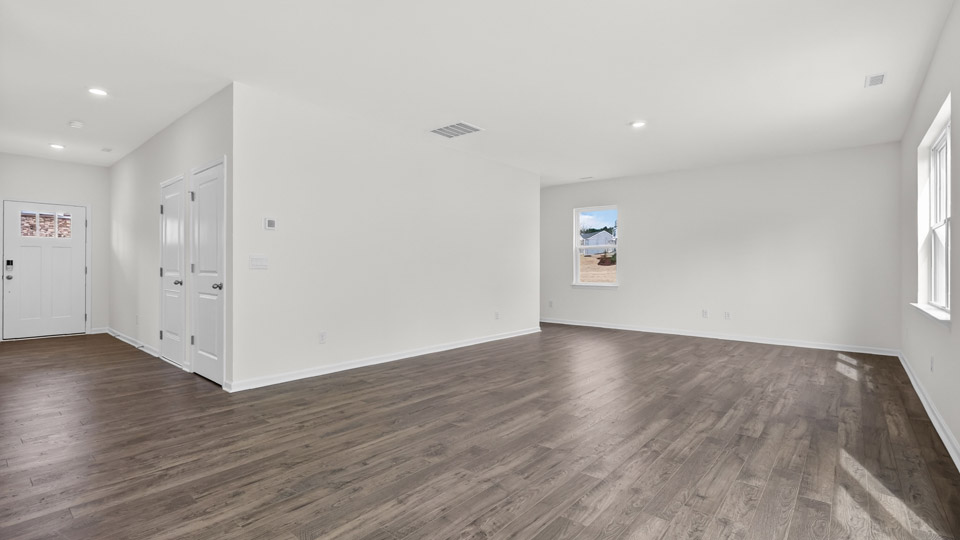 Open-concept living room