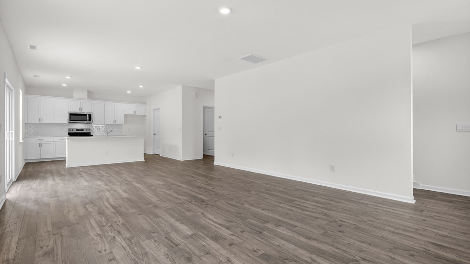 Open-concept living room