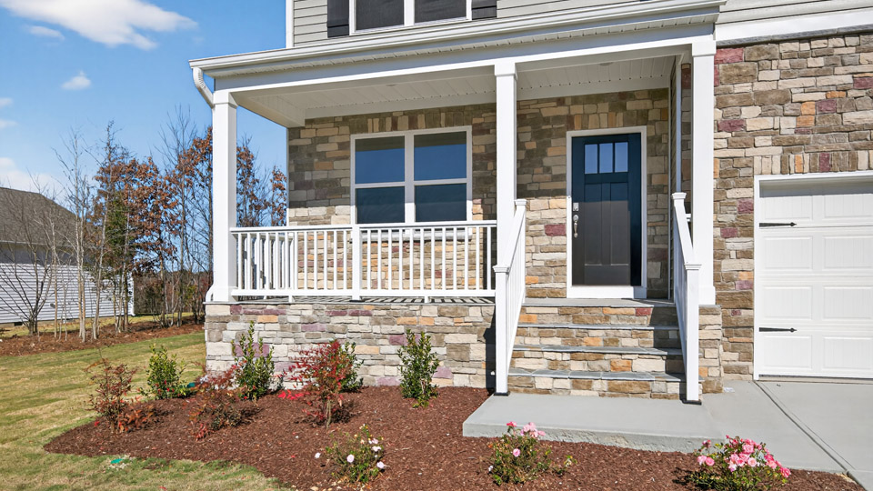 front exterior covered porch