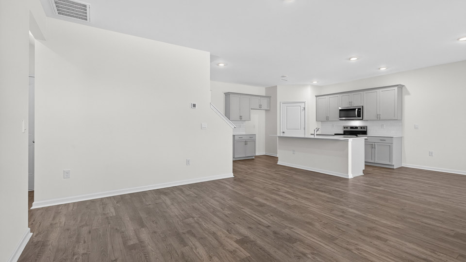 Open-concept living room