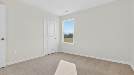 bedroom with carpet flooring